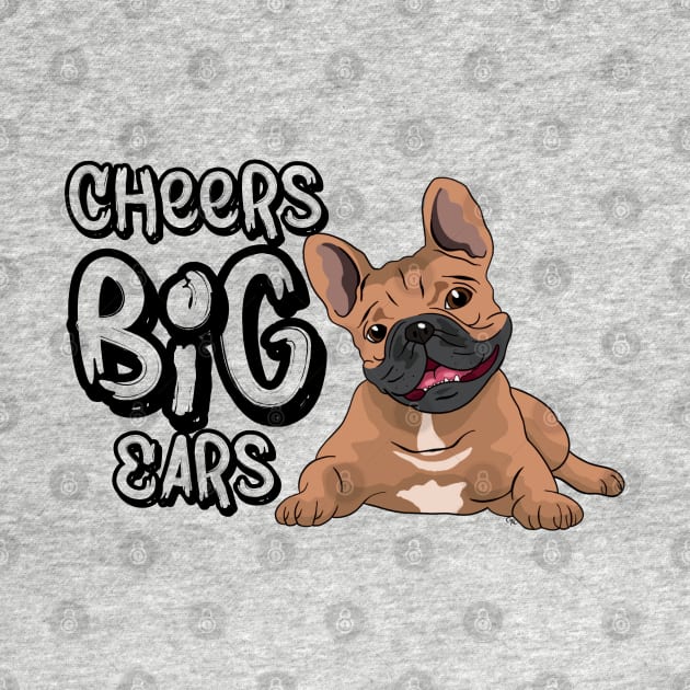 Cheers Big Ears -  French Bulldog Edition by The Lemon Stationery & Gift Co